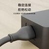 Jinling Shengbao Water Boiling Cup Power Cord Three-hole Plum Blossom Tail Mofei Xiaomi Electric Heating Cup Charging Cord Philips Bear Delma Midea Kettle 3-Plug Charging Plug Cord White 1.8 Meters