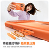 Xuanhuang is suitable for Apple 17promax mobile phone case iphone17pro transparent lens all-inclusive soft frame anti-fall protective cover Ai camera button silicone frosted advanced men and women model Xingyu Orange lens all-inclusive丨original camera button丨ice crystal high transparency iPhone17promax