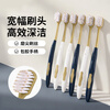 Jepoo toothbrush soft bristles adult home decoration household ultra-fine ultra-soft toothbrush (wide head soft bristles) 6 pieces in a row