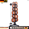 OEMG German imported quality Nubells vertical 6 sets of dumbbell set barbell combination multi-functional rotatable Christmas tree A9005-2 orange 66KG More