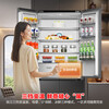 Rongsheng 526 upgraded model Ares 572L cross-door refrigerator large capacity dual system ultra-thin zero embedded first-level energy efficiency frost-free BCD-572N40CQLAD national subsidy BCD-572N40CQLAD gray