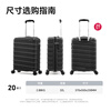 AMERICAN TOURISTER suitcase men's large capacity trolley case 20 inches business suitcase boarding code box student NC9*08001 20 inches