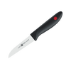 Zwilling (ZWILLING) German Point red dot series tomato knife, juicy fruit knife, vegetable and fruit knife, compact, portable knife that can be used for picnics, red dot vegetable and fruit knife with simple packaging