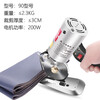 Qiaobolai electric round knife cutting machine, clothing electric scissors, 90/100 type leather, cloth and paper hand-held cutting machine, 90 with 1 90 with 1.8 meters of thread + alloy steel blade