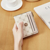 Old lady wallet large capacity short two-fold card holder money note holder clutch bag coin purse birthday gift for girlfriend