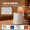 Midea foot bath sterilization foot bath heated far infrared knee warmer automatic massage warm footbath spray new year gift birthday gift for boyfriend, girlfriend and elders ZL505