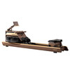Jueying XR5 commercial grade rowing machine hydromagnetic dual resistance home aerobic paddling fitness equipment XJ-R01B1 black walnut version