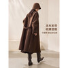 Mohan Yimei 100 sheep wool double-sided woolen coat 2025 winter smart light commuting temperament windbreaker style coat
