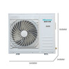 Hisense precision computer room air conditioner 3/5/10p industrial base station air conditioner fixed frequency cooling and heating equipment 7.5KW constant temperature dehumidification unit 3p KFR-75LW/TS08D-N2 (380)