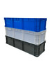 Extra large logistics turnover box filter fish pond rectangular turtle tank fish white turtle box plastic basket plastic frame ordinary gray 4633 boxes 600*400*340 no holes and no handles