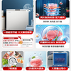 MeiLing 200L Freezer Horizontal Small Freezer Low Frost Level 1 Energy Efficiency Household Refrigerator Freezer Small Rental Small Refrigerator Small Household Freezer BC/BD-200DTXNP