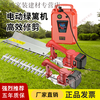 Kaooseen rechargeable electric hedge trimmer tea tree honeysuckle pruner lithium battery garden tree ball greening pruner double-edged straight knife model + 12A backpack battery life approx.