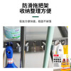 Hotel room stainless steel cleaning truck work truck cleaning linen truck Baiyun Chaobao plastic cleaning truck upgraded version Chaobao brand plastic cleaning truck (grey)