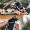 SUREWO body accessories are suitable for DJI DJI Action6/5Pro/4 storage bag 40 meters waterproof shell tempered film lens cover magnetic quick release adapter protective box accessories F11 (Action6 metal rabbit cage)