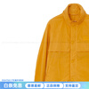 BURBERRY Solid Color Equestrian Rider Appliqué Nylon Jacket Men's Marigold Yellow Marigold Yellow XL