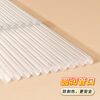 Best Helper disposable straws food grade 300 pieces individually packaged transparent plastic hose bendable milk tea coffee stirring