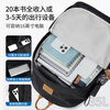 Pull-back schoolbags, men's backpacks, backpacks, women's junior high school and high school college students' good-looking computer bags, fashionable leisure travel bags