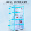 Midea 60cm ultra-thin 500-liter cross-shaped four-door ion odor-purifying and fresh-keeping first-level variable frequency air-cooled frost-free smart home large-capacity refrigerator with national subsidy of 480 upgraded model BCD-500WSPM(E)