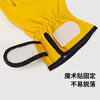 Pinzhide welding gloves, special anti-scalding, heat-insulating, wear-resistant and high-temperature-resistant labor protection gloves for welders, sheepskin Velcro style, yellow Velcro style