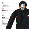 Flame Warrior Carbon Fiber Emergency Fire Resistant Clothing Firefighting Household Fire Blanket Cloak Clothes Fire Escape Equipment Carbon Fiber Fire Resistant Suit + National Standard Respirator