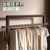 Wenner coat rack floor-standing vertical coat rack bedroom living room rubber wood multi-functional coat rack YH0100H