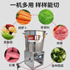 Stainless steel vegetable shredder, household breeding vegetable chopping machine, feeding chickens, ducks and geese, vegetable and fruit chopper, feed grinder, large version, 1800W copper core motor, thickened stainless steel + 8 knives