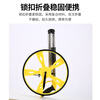 Cast solid roller distance meter handheld ruler wheel distance meter roller distance measuring instrument digital display wheel 50CM