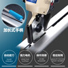 Junjiu High Power Cloth Breaking Head Orbital Cloth Cutting Machine Automatic Sharpening Cutting Cutting Bed Thick Material Sponge Round Knife Electric Clipper B22 LCD Counting Single Head