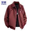 ROMON Zodiac Year Jacket Men's Jacket Men's 2026 Spring New Outdoor American Retro Loose Trendy Workwear Men's Clothing