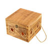 Fantasy liquor wooden box packaging wine jar wooden box packaging box one pound two pounds three pounds five pounds carved blank wine box wooden box box one pound one jar not sold wine jar original color diameter 11x height 16