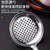 Stainless steel kitchenware spatula, frying spatula, soup spoon, colander, thickened spoon set, household kitchen supplies, special for cooking, thickened anti-scalding spatula + soup spoon + colander
