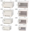 Yusen Yiyangyu Drawer Storage Box Student Books Solid Color Extra Large Storage Box Classroom Stationery Transparent Organizing Box 3 Pack Transparent E Style