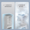 Xiaomi Mijia three-door refrigerator 205 liters for home dormitory rental small apartment refrigerator multi-door three-door three-temperature zone energy-saving bass refrigeration middle door soft freezing 205 liter three-door refrigerator silver gray rental preferred