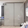 Fantasy Sliding Door Wardrobe White High Gloss Bedroom Sliding Door Sliding Door Wardrobe Other Sizes Customized 2 Doors