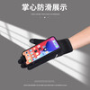 Cycling gloves winter men's warm mountain bike motorcycle non-slip waterproof touch screen gloves bicycle gloves diagonal flip cover cotton white