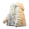 Playboy American retro down jacket men's winter ins-sense men's light and warm bread jacket off-white M