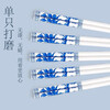 Disposable chopsticks blue and white porcelain bamboo chopsticks printed chopsticks for home use in hotels, restaurants and takeaways 50 pairs per pack 200 pieces 6mm*23.5cm