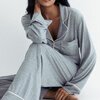 H&M 2026 Spring New Women's Viscose Blended Pajamas Set 0998802 Mixed Light Gray 038 S 160/88(S)