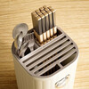 Added kitchen knife holder storage rack countertop multi-functional chopstick barrel knife integrated storage box household kitchen knife rack