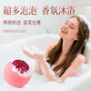SHU FOORAN Bath Ball Bubble Bath Super Lots of Bubbles Super Large Super Fragrant Bath Ball Hotel Bath Ball Essential Oil SPA Bath Ball Bath Salt Milk 10 Roses 10 Free Petals Bath Bag Bath Soap Shop Hot Sale