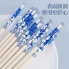 Disposable chopsticks blue and white porcelain bamboo chopsticks printed chopsticks for home use in hotels, restaurants and takeaways 50 pairs per pack 200 pieces 6mm*23.5cm