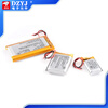 DZYJ small polymer 3.7V large capacity rechargeable wireless Bluetooth headset lithium battery driving recorder speaker universal 602030 polymer lithium battery 3.7V300ma no specifications