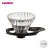 HARIOV60 heat-resistant glass filter bowl 01