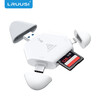 LRUUSI camera memory card SD card TF card all-in-one mobile phone card reader SLR mirrorless R6, R7, R8, R10, R50 high-speed memory card reading LRUUSI 3.2 high-speed flagship version SD TF all-in-one card reader