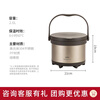 THERMOS stew pot, fire-free stew pot, high vacuum stainless steel thermal insulation soup pot, outdoor camping 2.6L TCRA-3000 gold 2.6L