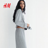 H&M 2026 Spring New Women's Viscose Blended Pajamas Set 0998802 Mixed Light Gray 038 S 160/88(S)