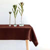 Yusenyi tablecloth color rectangular desk tablecloth style table mat picnic cloth jujube brown 140x200cm