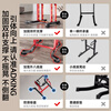 ADKING horizontal bar indoor home pull-up rack home stretching training boom floor lever multi-functional fitness equipment luxury model/thickened 1.2mm main frame thickened square steel load-bearing 1200 catties