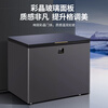Haier minus -40 degree ultra-low temperature freezer household 300/500 liters and above commercial large capacity fully frozen refrigerated seafood quick-frozen new level energy efficiency tea refrigerator frequency conversion freezer frequency conversion -40 degree quick freezing + color crystal glass panel + quadruple antibacterial 228L