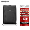 Samsonite Luggage 29-inch Trolley Case Fashionable Portable Travel Bag TR7 Black Checked Password Box